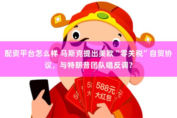 配资平台怎么样 马斯克提出美欧“零关税”自贸协议，与特朗普团队唱反调？