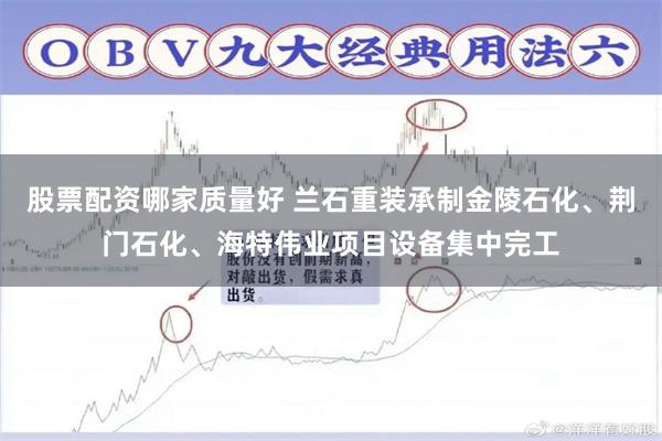 股票配资哪家质量好 兰石重装承制金陵石化、荆门石化、海特伟业项目设备集中完工